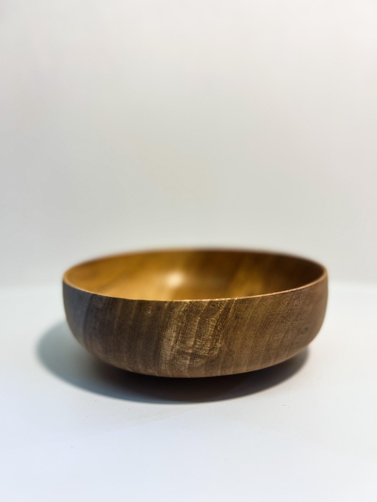 Elm footed bowl