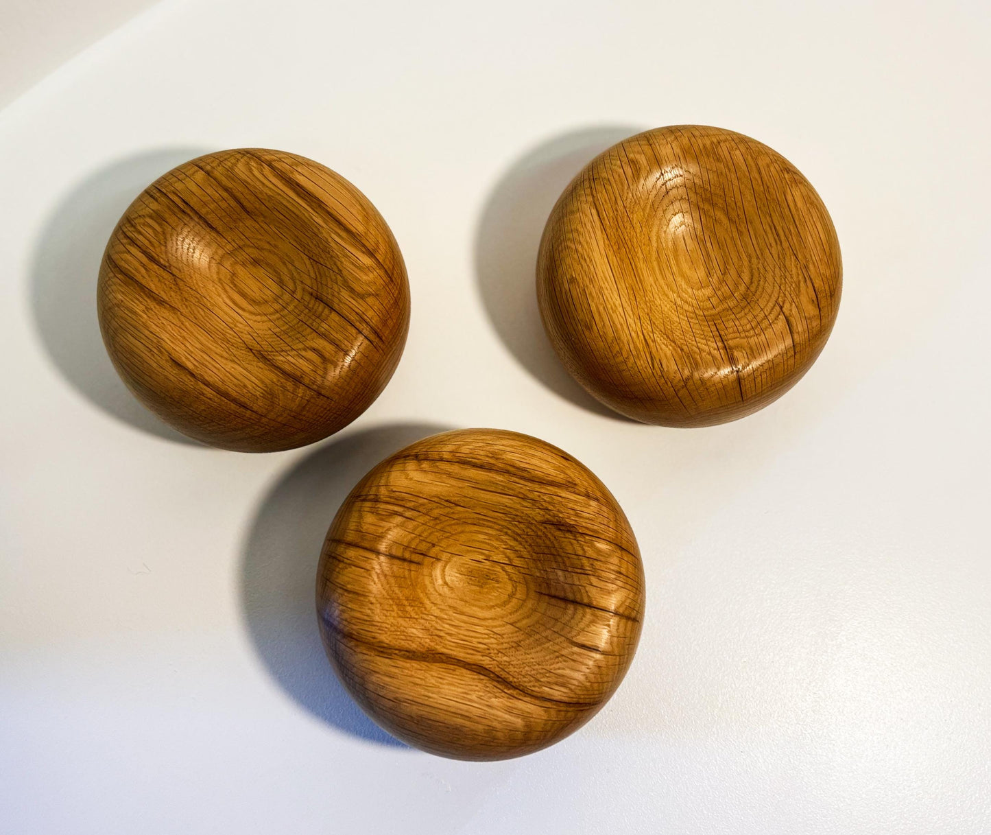 Oak ring bowls