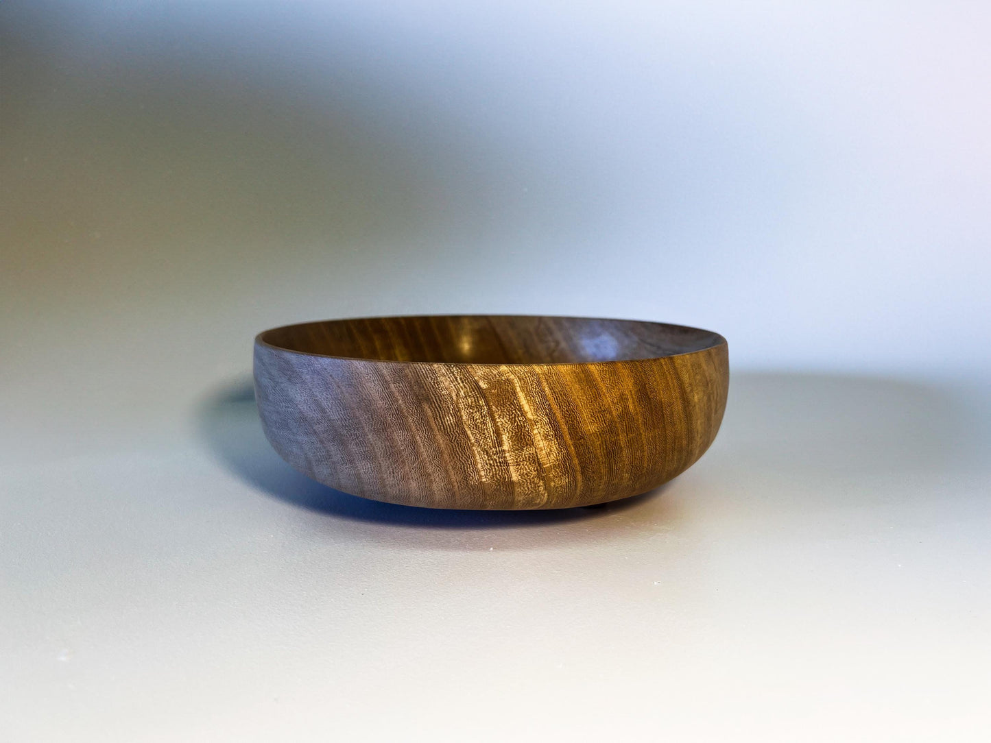 Elm footed bowl
