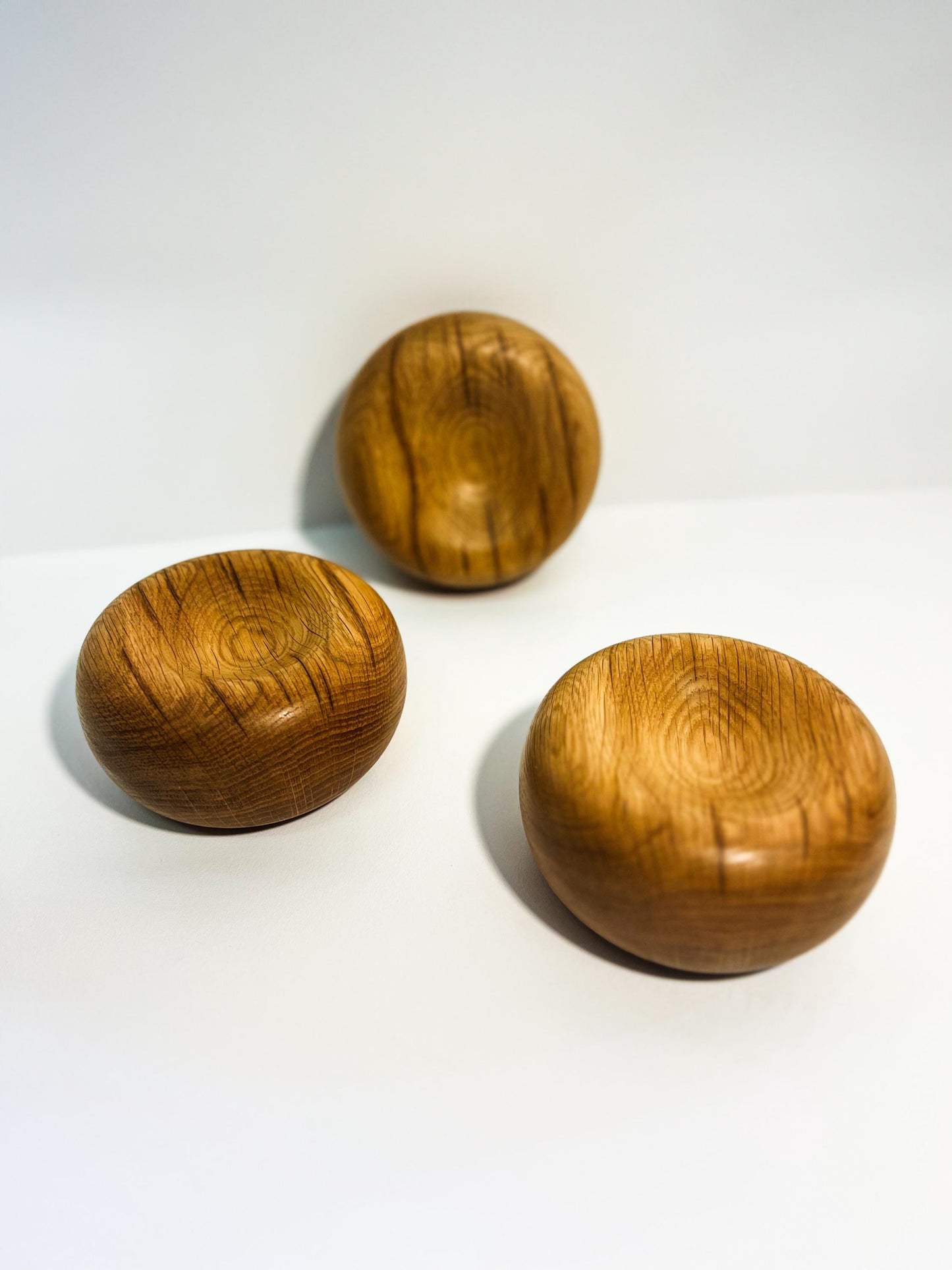 Oak ring bowls