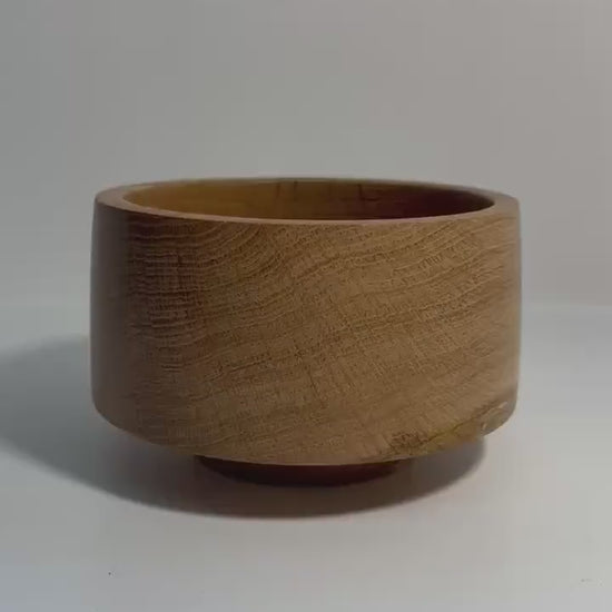 Oak Wooden Bowl