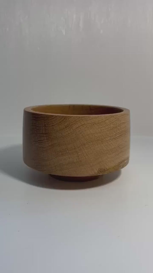 Oak Wooden Bowl